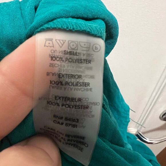 Calvin Klein Green/ Teal jumpsuit - Picture 7 of 8